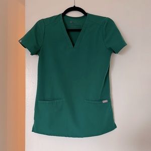 FIGS green scrub set XXS like new